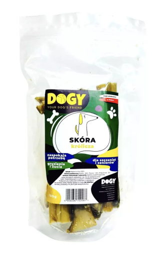 DOGY Skóra królicza 100 g