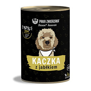 SEVEN HEAVEN Karma mokra kaczka z jabłkiem 400 g SEVEN HEAVEN Karma mokra kaczka z jabłkiem 400 g
