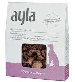 AYLA Liofilizowane serca indycze 28 g
