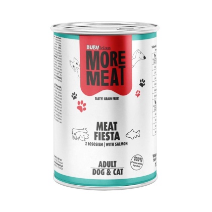 BUBAlicious Karma mokra z łososiem 1200 g