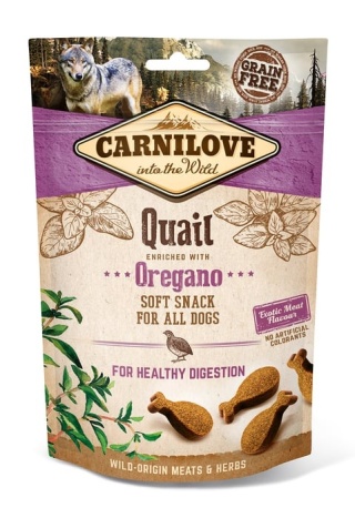 CARNILOVE Semi-Moist Snack miękka przekąska z oregano 200 g