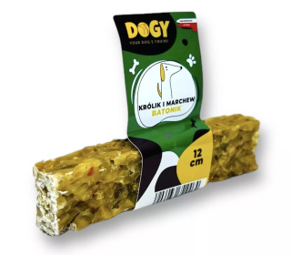 DOGY Batonik z królikiem i marchewką 12 cm