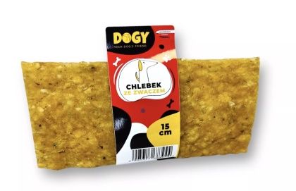 DOGY Chlebek ze żwaczem 15 cm