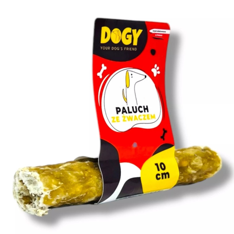DOGY Paluch ze żwaczem 10 cm DOGY Paluch ze żwaczem 10 cm