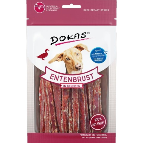 DOKAS Filet z piersi kaczki 70 g DOKAS Filet z piersi kaczki 70 g