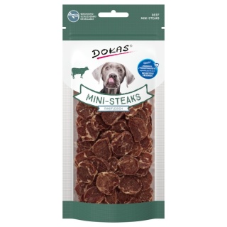 DOKAS Mini Steaks wołowina 50 g