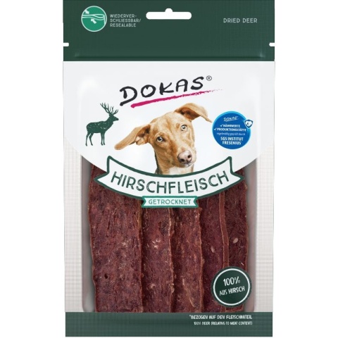 DOKAS Paski jeleń 60 g DOKAS Paski jeleń 60 g