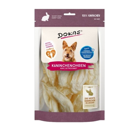 DOKAS Uszy królicze 70 g DOKAS Uszy królicze 70 g