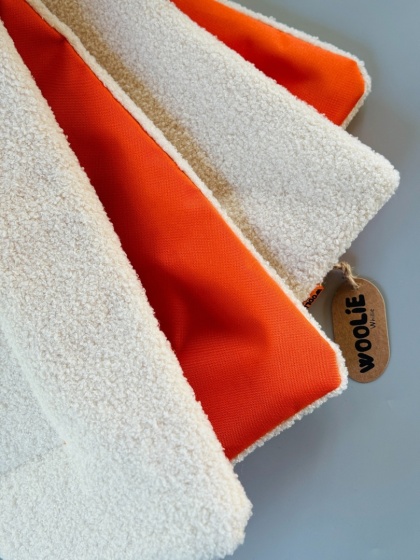 Dwustronna mata wodoodporna pomarańczowa