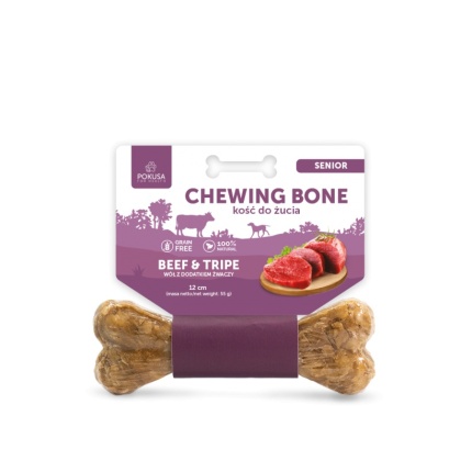 POKUSA Kość do żucia senior 12 cm
