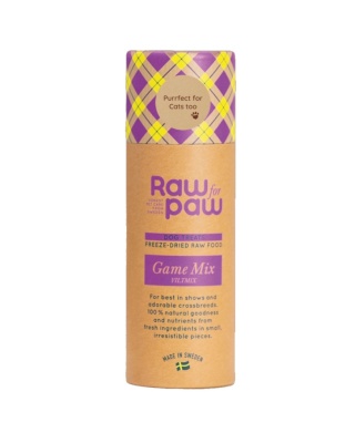 RAW FOR PAW Game Mix dziczyzna liofilizowane przysmaki 45 g