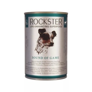 ROCKSTER Karma mokra bio jeleń 400 g