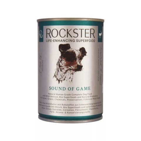 ROCKSTER Karma mokra bio jeleń 400 g ROCKSTER Karma mokra bio jeleń 400 g