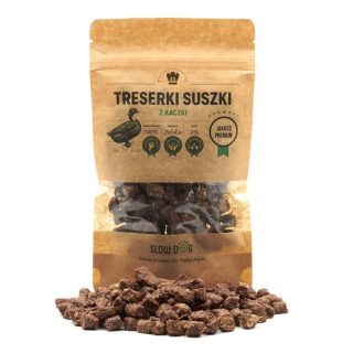SLOW DOG Treserki z kaczki 100 g