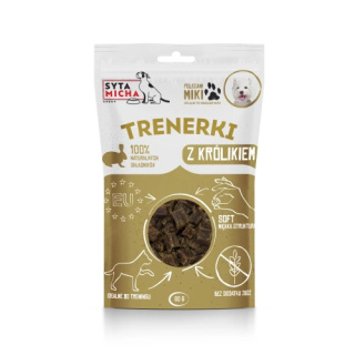 SYTA MICHA Trenerki z królikiem 80 g