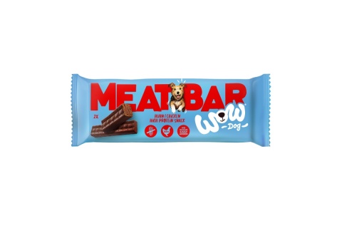 WOW DOG Baton mięsny z kurczaka 40 g - 2 szt