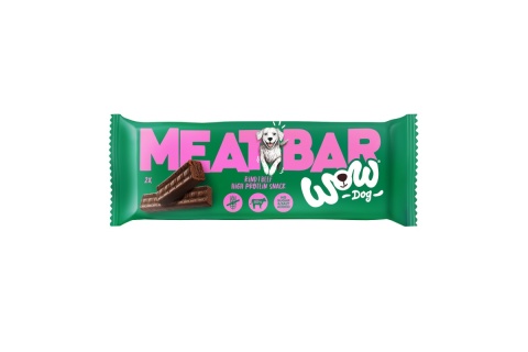 WOW DOG Baton mięsny z wołowiny 40 g - 2 szt