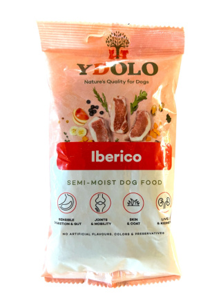YDOLO Iberico wieprzowina Iberico karma półwilgotna dla psa próbka 100g