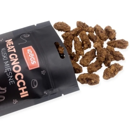 4DOGS Mięsne kluski z wołowiną i porożem jelenia 100 g