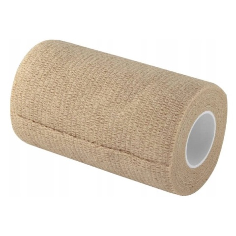 Bandaż samoprzylepny 10 cm x 4,5 m beżowy