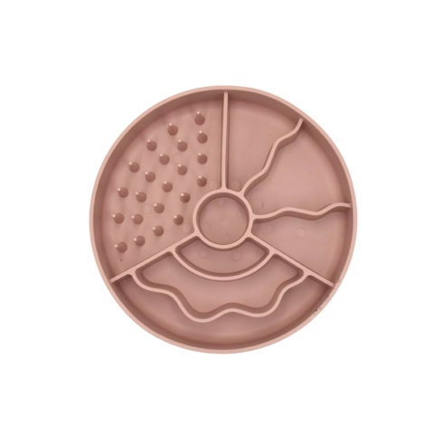 FIBOO Slow fiboowl antypoślizgowa miska spowalniająca jedzenie różowa FIBOO Slow fiboowl antypoślizgowa miska spowalniająca jedzenie różowa