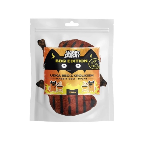 HAPPY SNACKY Udka BBQ z królikiem 240 g