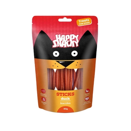 HAPPY SNACKY Patyczki z kaczki 80 g