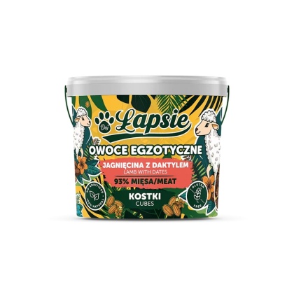 ŁAPSIE Mięsne kostki jagnięcina z daktylem 160 g