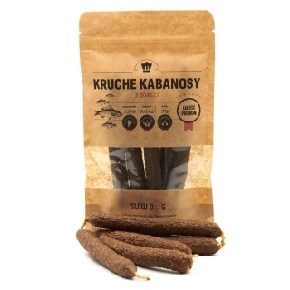 SLOW DOG Kabanosy z dorsza 100 g