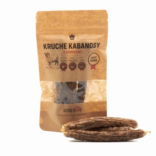 SLOW DOG Kabanosy z jagnięciny 100 g