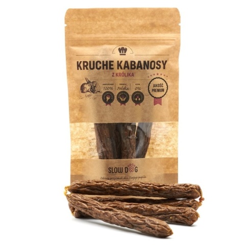 SLOW DOG Kabanosy z królika 100 g