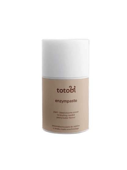 TOTOBI Enzymatyczna pasta do zębów  o smaku masła orzechowego 50 ml