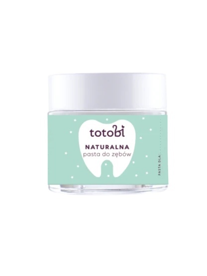 TOTOBI Naturalna pasta do zębów z olejkiem pietruszkowym i spiruliną 50 ml TOTOBI Naturalna pasta do zębów z olejkiem pietruszkowym i spiruliną 50 ml