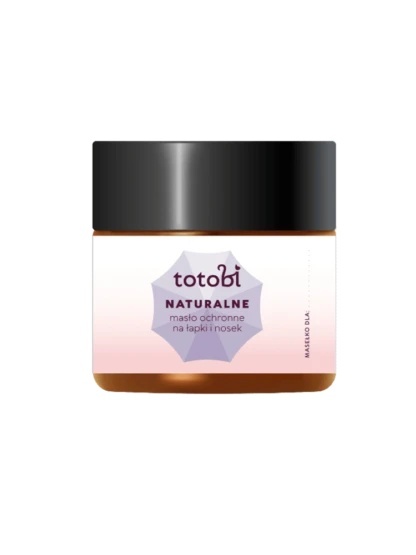 TOTOBI Naturalne masełko ochronne na łapki i nosek zapach lawendowy 50 ml TOTOBI Naturalne masełko ochronne na łapki i nosek zapach lawendowy 50 ml