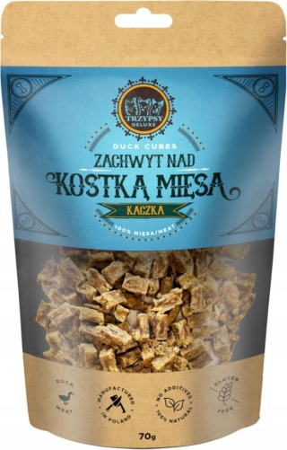 TRZYPSY Zachwyt nad kostką mięsa kaczka 70 g