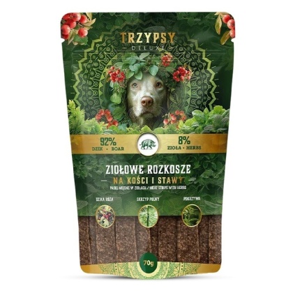 TRZYPSY Ziołowe rozkosze paski dzik 70 g