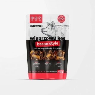 UNISZKI Wieprzowy kęs bacon style 40 g