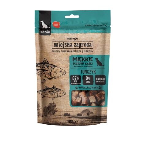 WIEJSKA ZAGRODA Przysmaki tuńczyk 100 g
