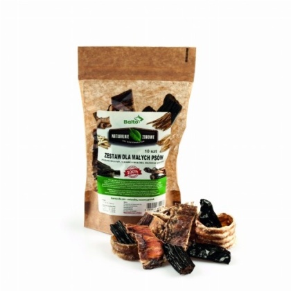 BALTO Zestaw wołowych gryzaków dla małych psów PREMIUM