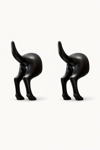 Wieszaki psie ogonki 2 szt.