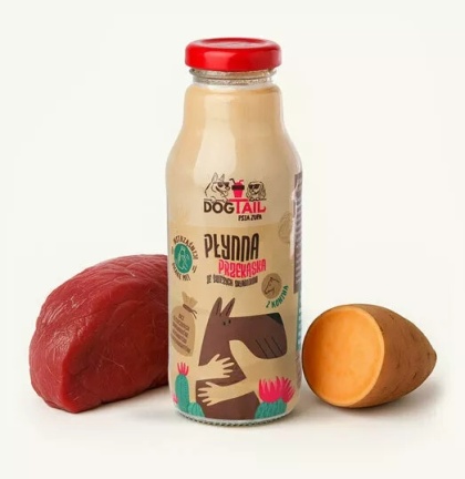 DOGTAIL Psia zupa z koniną 280 g