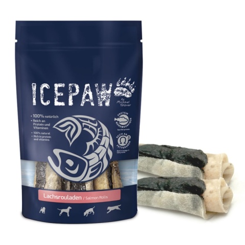 ICEPAW Roladki do żucia 3 szt. = 200 g
