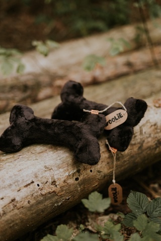 Koostka brązowa - zabawka z piszczałką kostka SUPER OKAZJA