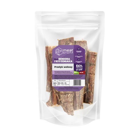 MEAT STUFF Przełyk wołowy cięty 180 g