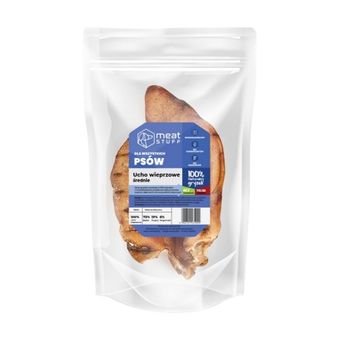 MEAT STUFF Ucho wieprzowe średnie 1 szt.