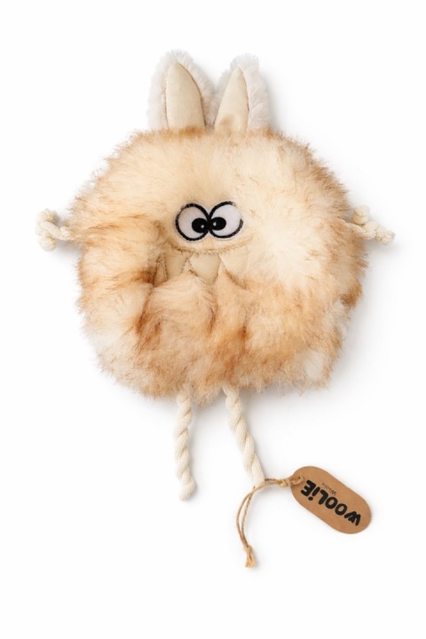 Moonster - zabawka ze skóry owczej z piszczałką potworek