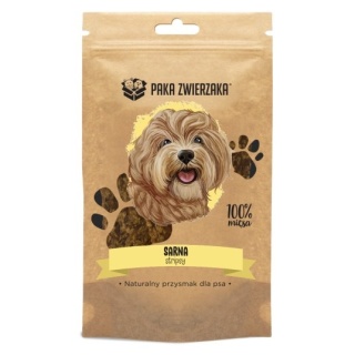 PAKA ZWIERZAKA Stripsy sarna 70 g