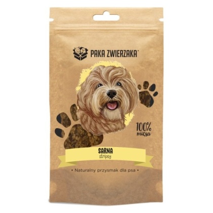 PAKA ZWIERZAKA Stripsy sarna 70 g