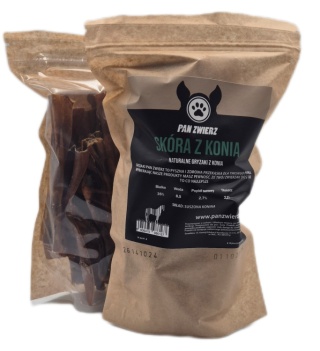 PAN ZWIERZ Skóra z konia 300 g