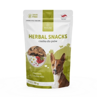 POKUSA Ciastka ziołowe przekąski 70 g